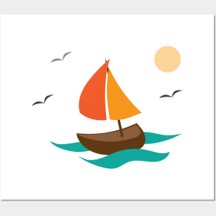 Sailboat Posters and Art